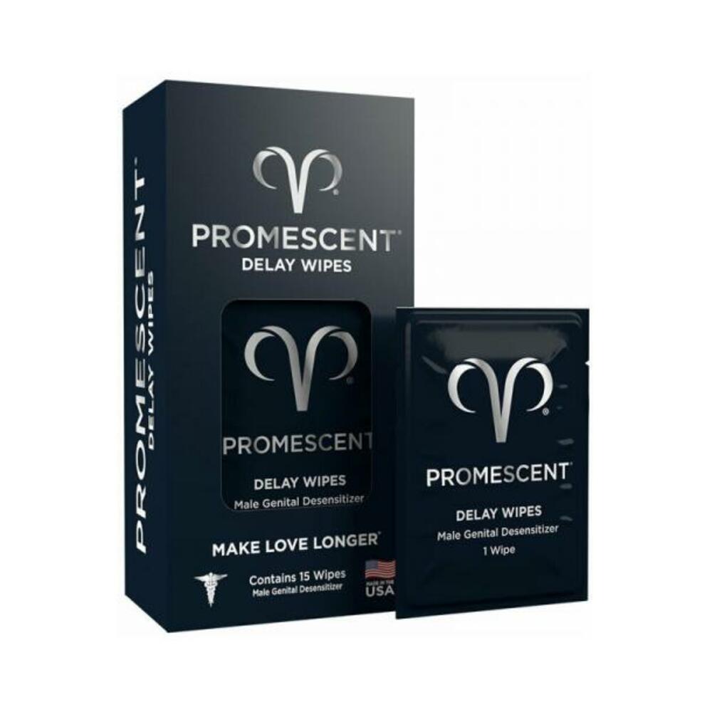 Promescent Delay Wipes 15-pack - Tophatter Daily Deals