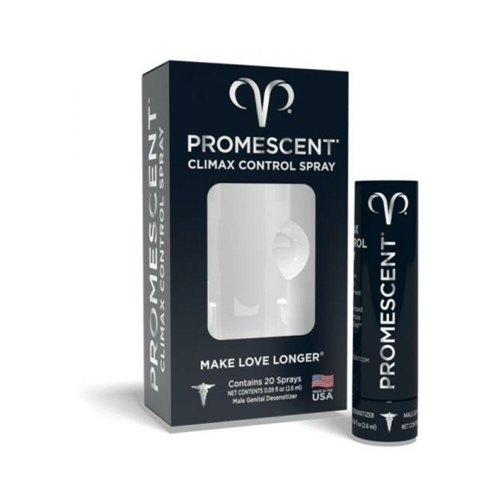 Promescent Climax Control Desensitizer Spray (20 Sprays) 0.09 Oz. - Tophatter Daily Deals