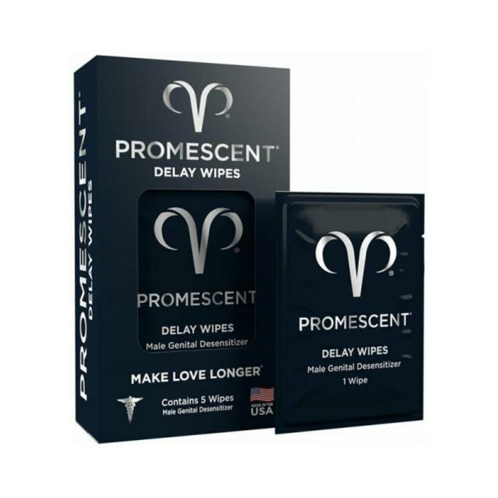 Promescent Delay Wipes 5-pack - Tophatter Daily Deals