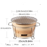 Portable Mini BBQ Stainless Steel Grill Outdoor Grill Accessories - Tophatter Daily Deals