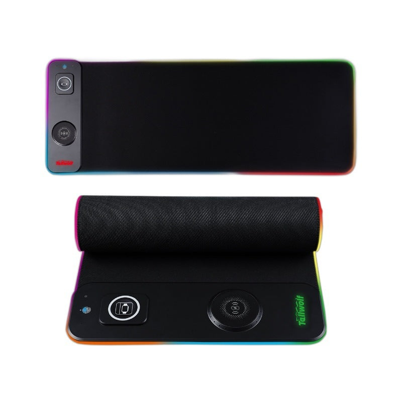 3-in-1 Magnetic Wireless Charger Mouse Pad 0 - Tophatter Daily Deals
