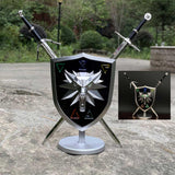 Geralt Wolf School Shield & Swords USA Only - Tophatter Daily Deals