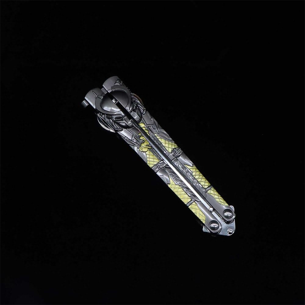 Metal Predator & Alien Balisong Bottle Opener - Tophatter Daily Deals