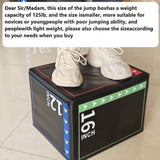 Fitness Jump Box PVC Foam Training Exercise Equipment Mats - Tophatter Daily Deals