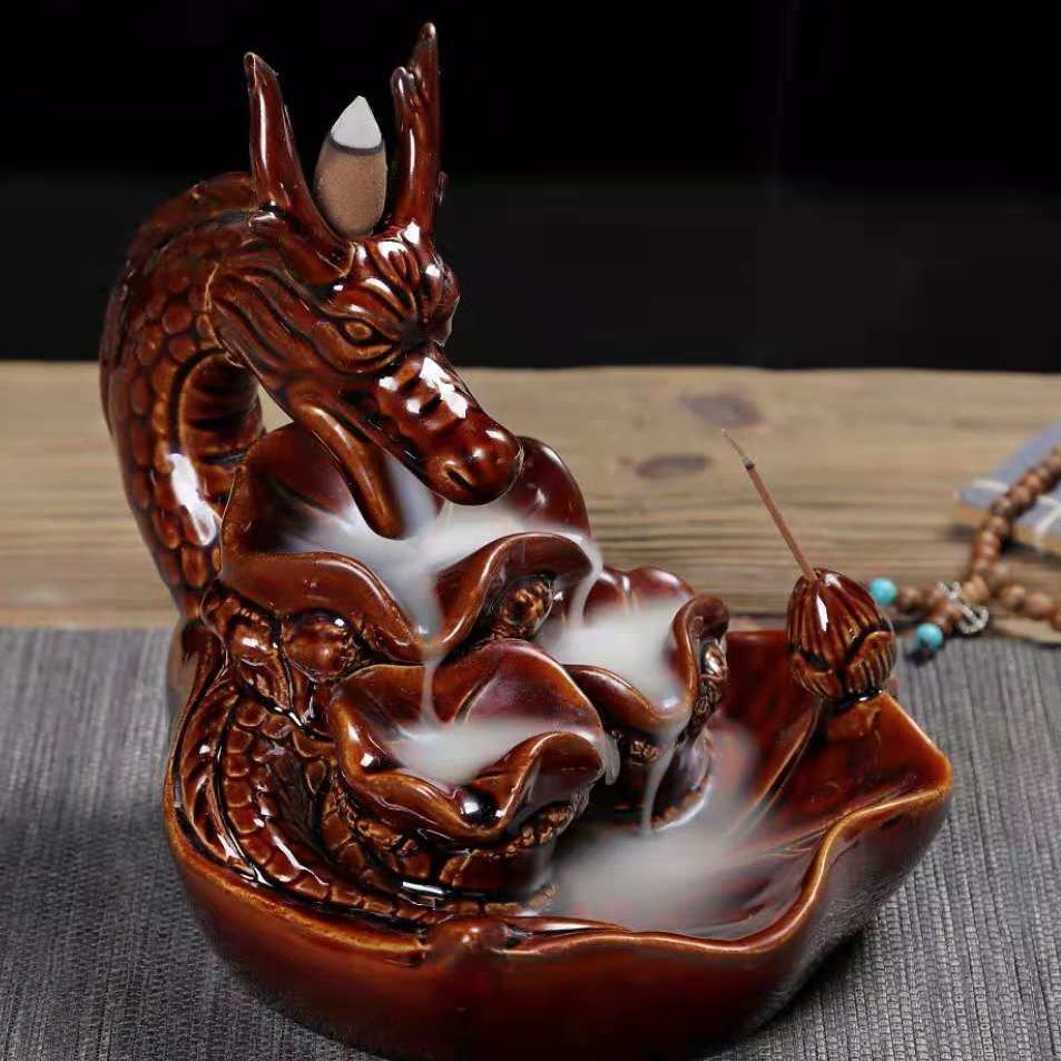 Backflow Incense Burner Creative Leading Furniture Accessories 0 - Tophatter Daily Deals