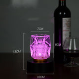 Bar Atmosphere Table Crystal Lamp Led LightsCharging Purple light 220V US 0 - Tophatter Daily Deals