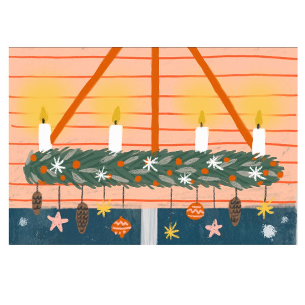 3D Fold Out House Advent Calendar | Freestanding Christmas Advent Calendar | Home Picture Advent Calendar Advent Calendar - Tophatter Daily Deals