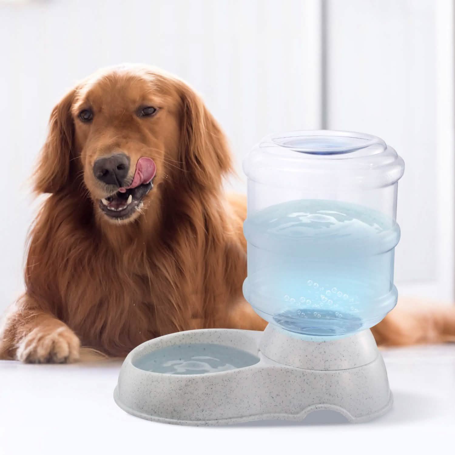 3.5L/1 Gal Pet Water Dispenser Self-Dispensing Pet Supplies - Tophatter Daily Deals