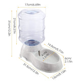 3.5L/1 Gal Pet Water Dispenser Self-Dispensing Pet Supplies - Tophatter Daily Deals