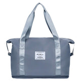 35L/9.2Gal Shoulder Travel Duffle Bag with Luggage Sleeve Blue Handbags & Wallets - Tophatter Daily Deals