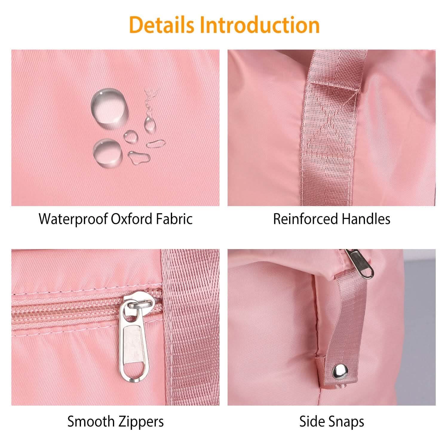 35L/9.2Gal Shoulder Travel Duffle Bag with Luggage Sleeve Handbags & Wallets - Tophatter Daily Deals