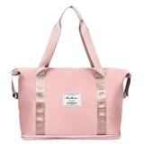 35L/9.2Gal Shoulder Travel Duffle Bag with Luggage Sleeve Pink Handbags & Wallets - Tophatter Daily Deals