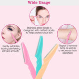 36-Pieces: Women Eyebrow Razor Trimmer Beauty & Personal Care - Tophatter Daily Deals