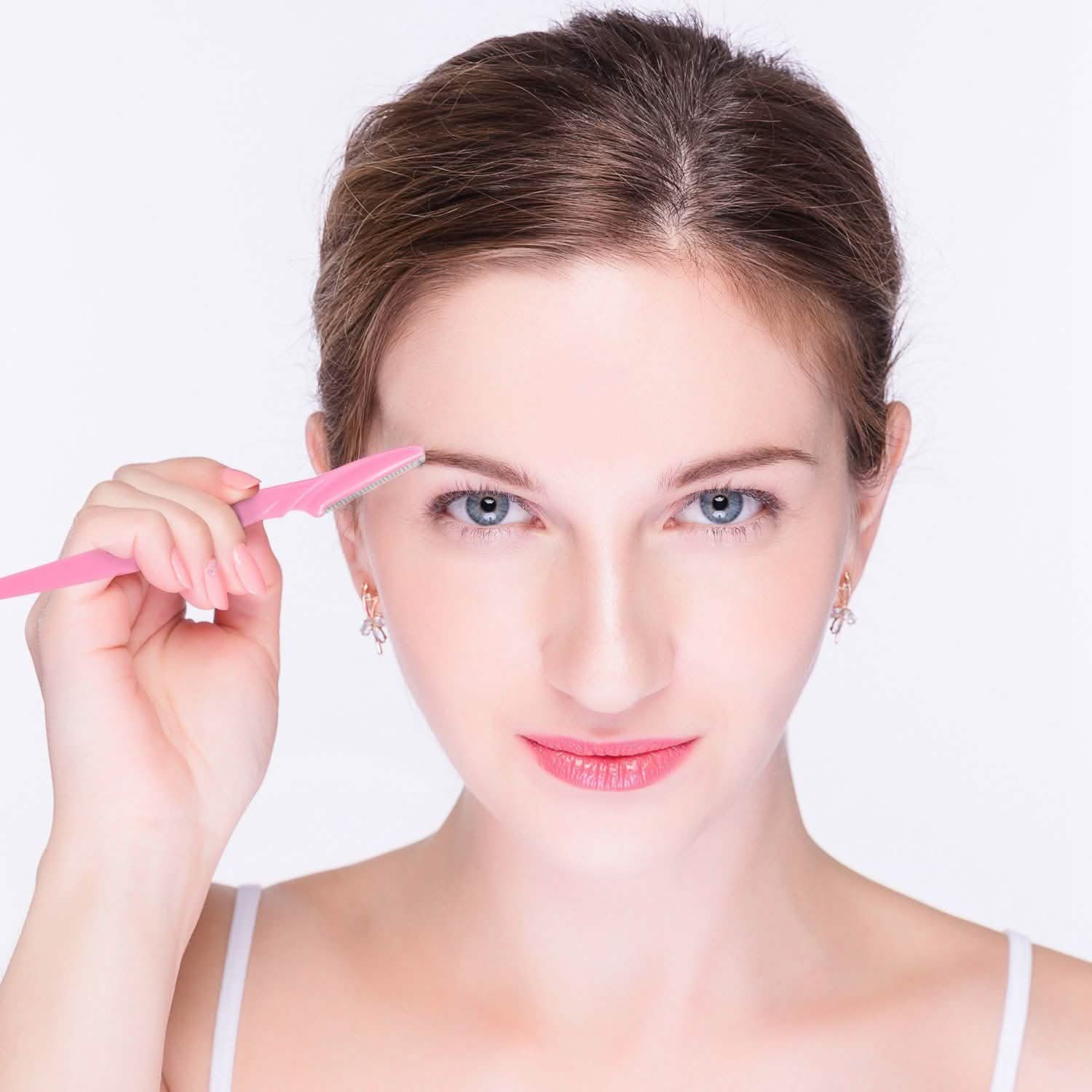 36-Pieces: Women Eyebrow Razor Trimmer Beauty & Personal Care - Tophatter Daily Deals