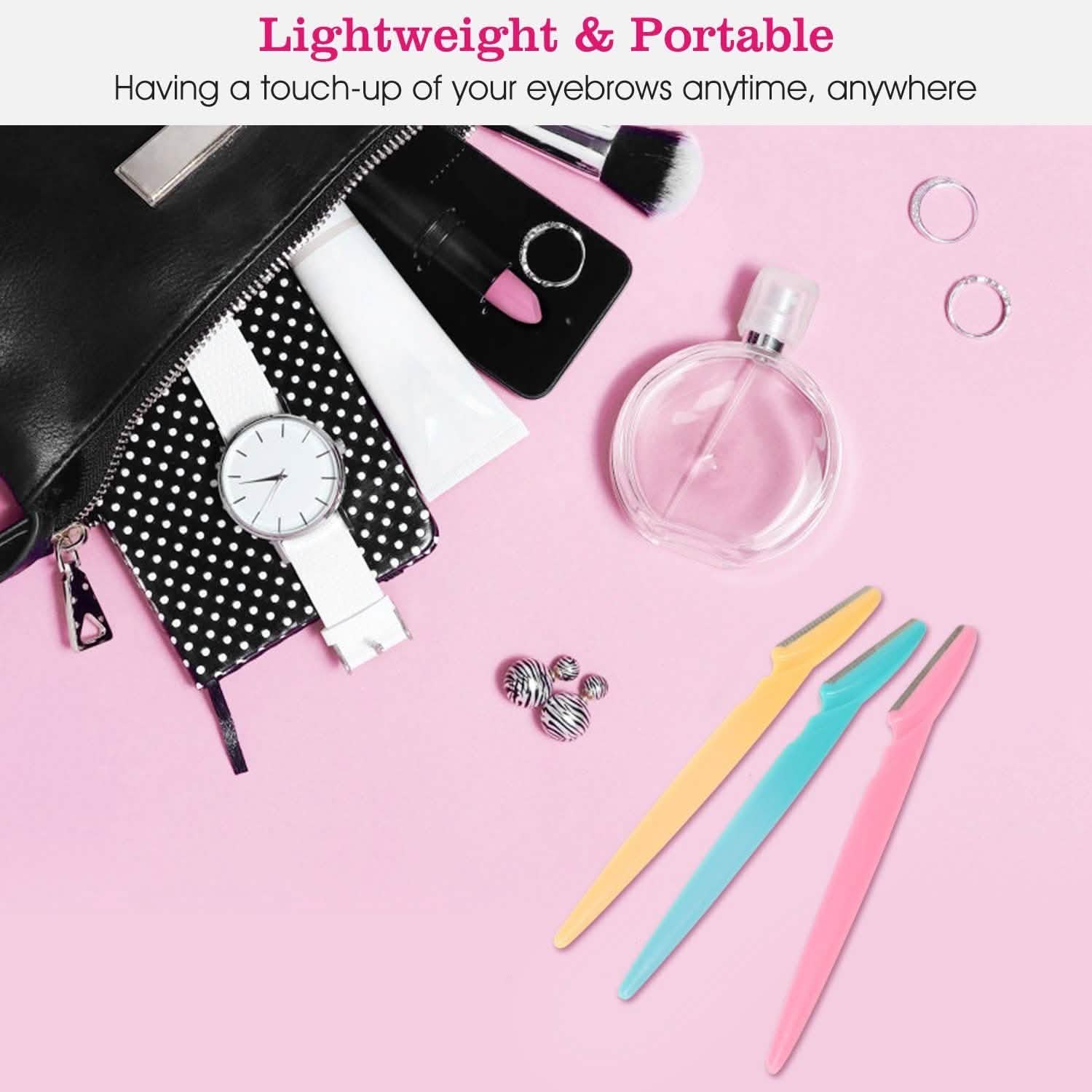 36-Pieces: Women Eyebrow Razor Trimmer Beauty & Personal Care - Tophatter Daily Deals