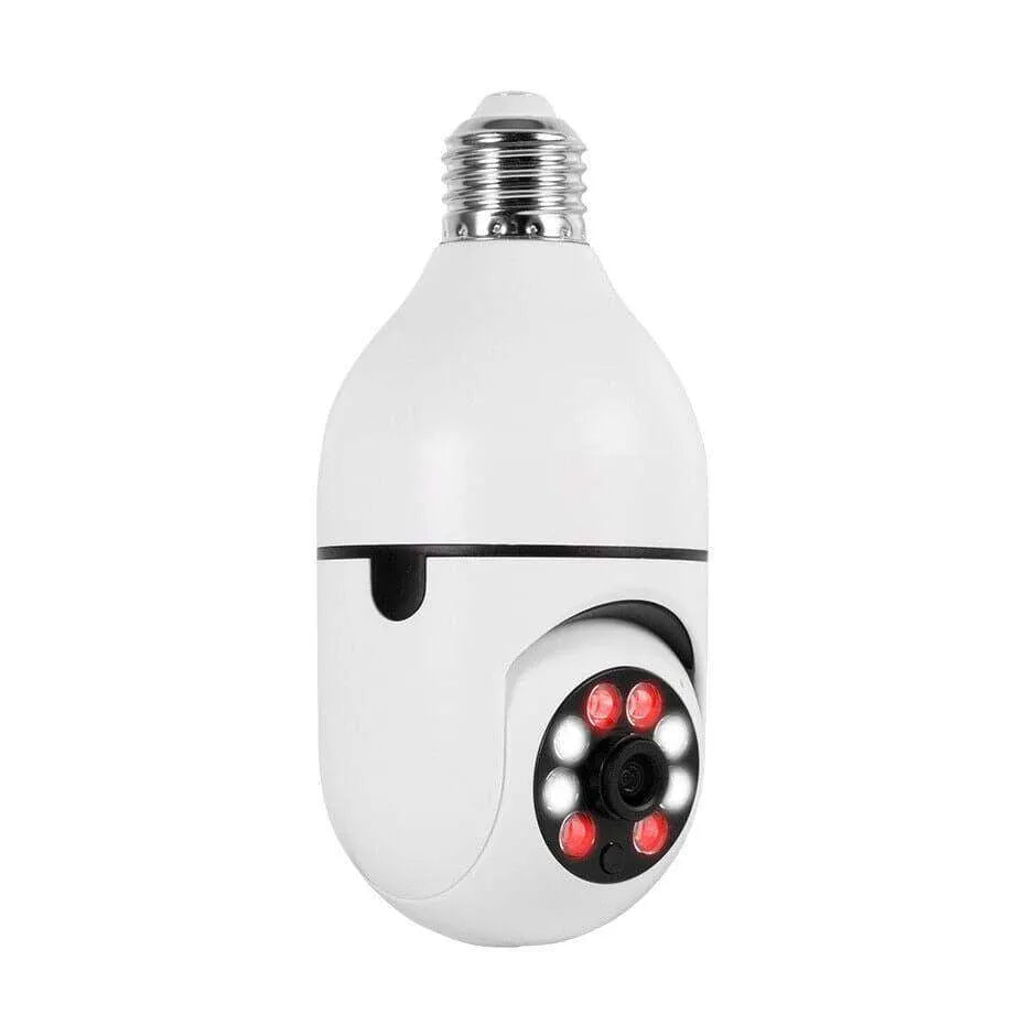 360° 1080P IP E27 Light Bulb Camera Wi-Fi IR Night Smart Home Wireless Security Home Security System - Tophatter Daily Deals
