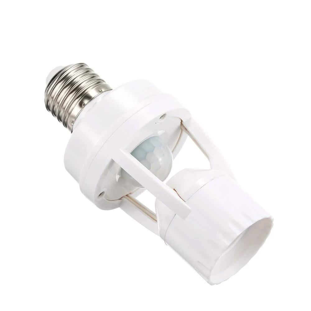 360 Degree Detection PIR Infrared Motion Sensor E27 LED Light Indoor Lighting - Tophatter Daily Deals