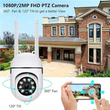 360 Full HD Wi-fi Wireless IP CCTV Security Camera Security Cameras - Tophatter Daily Deals