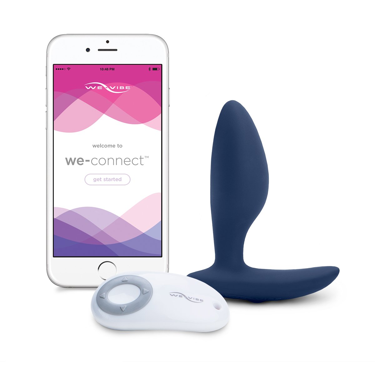 We-Vibe Ditto Vibrating Butt Plug in Blue Anal Sex Toys - Tophatter Daily Deals