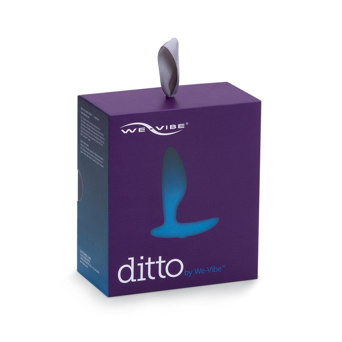 We-Vibe Ditto Vibrating Butt Plug in Blue Anal Sex Toys - Tophatter Daily Deals