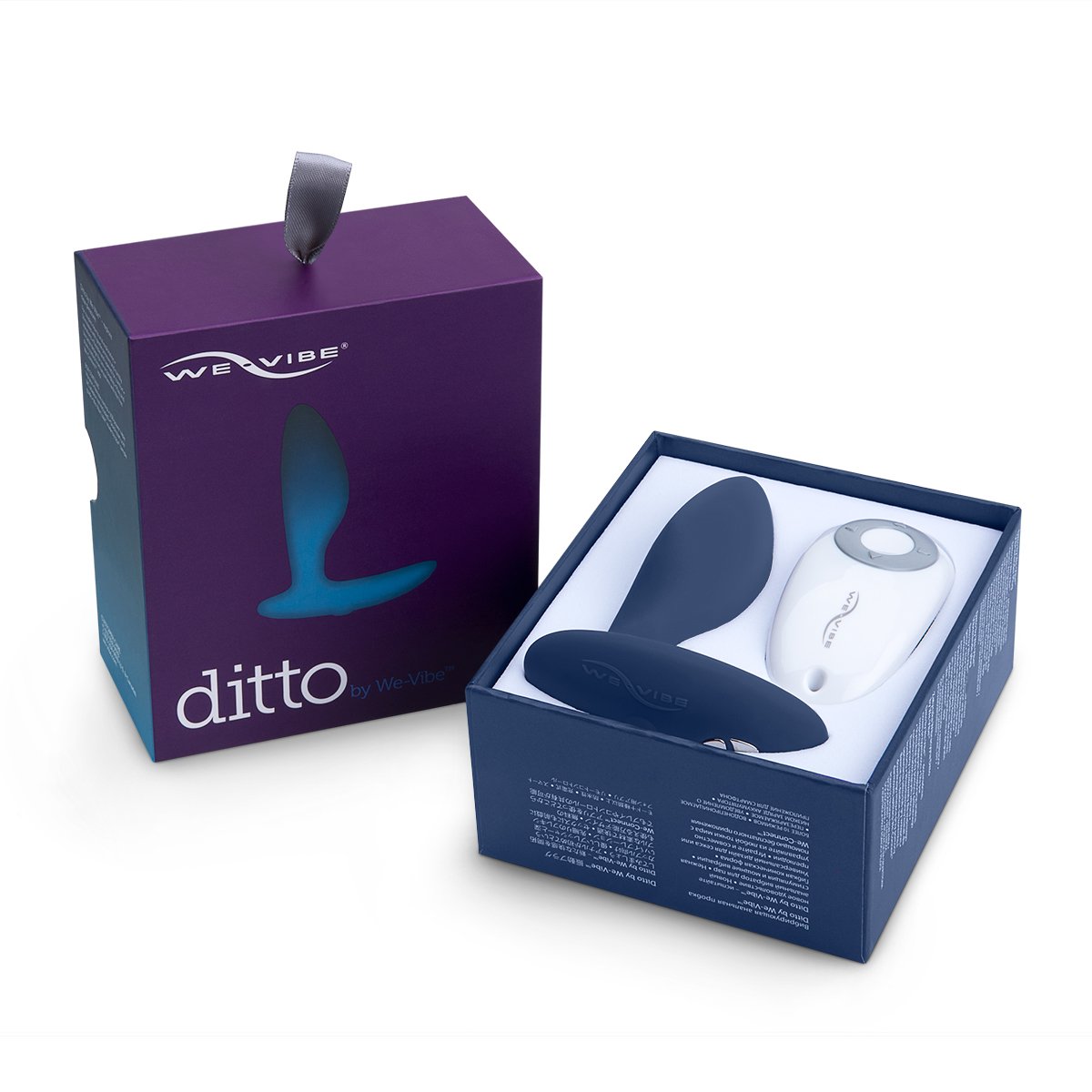 We-Vibe Ditto Vibrating Butt Plug in Blue Anal Sex Toys - Tophatter Daily Deals