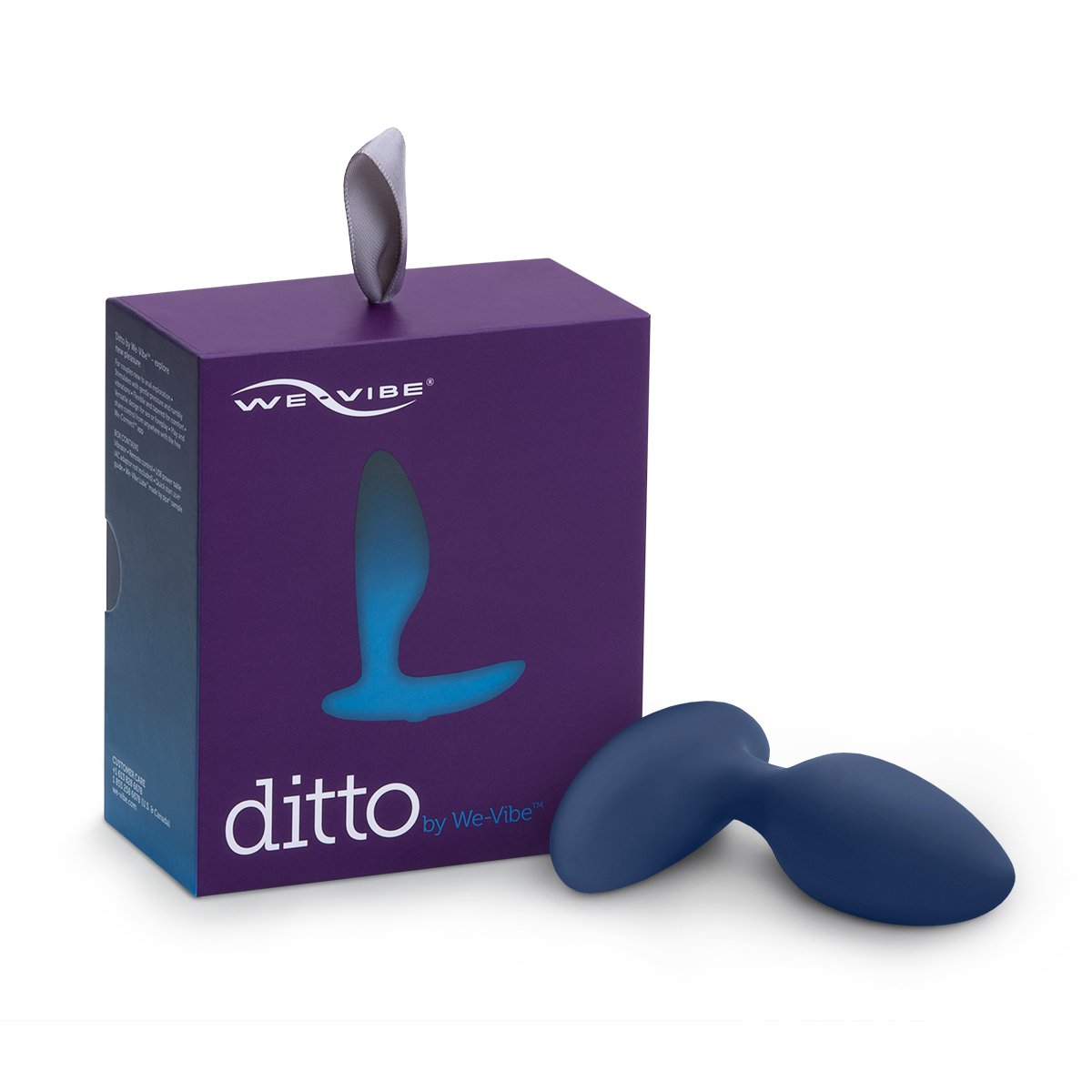 We-Vibe Ditto Vibrating Butt Plug in Blue Anal Sex Toys - Tophatter Daily Deals