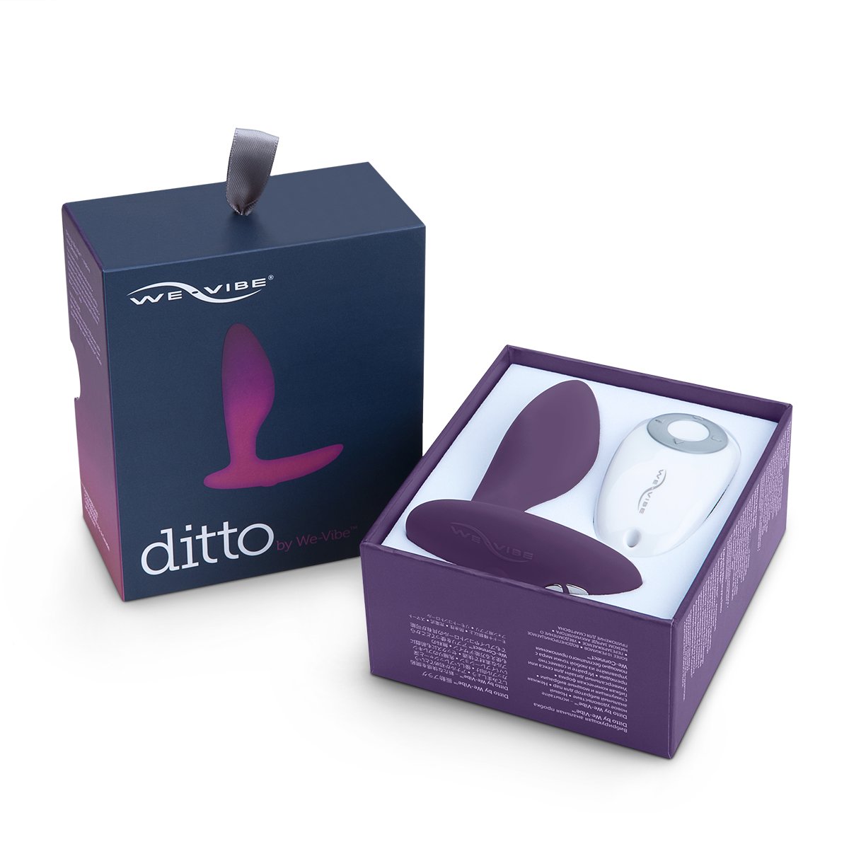 We-Vibe Ditto Vibrating Butt Plug in Purple Anal Sex Toys - Tophatter Daily Deals