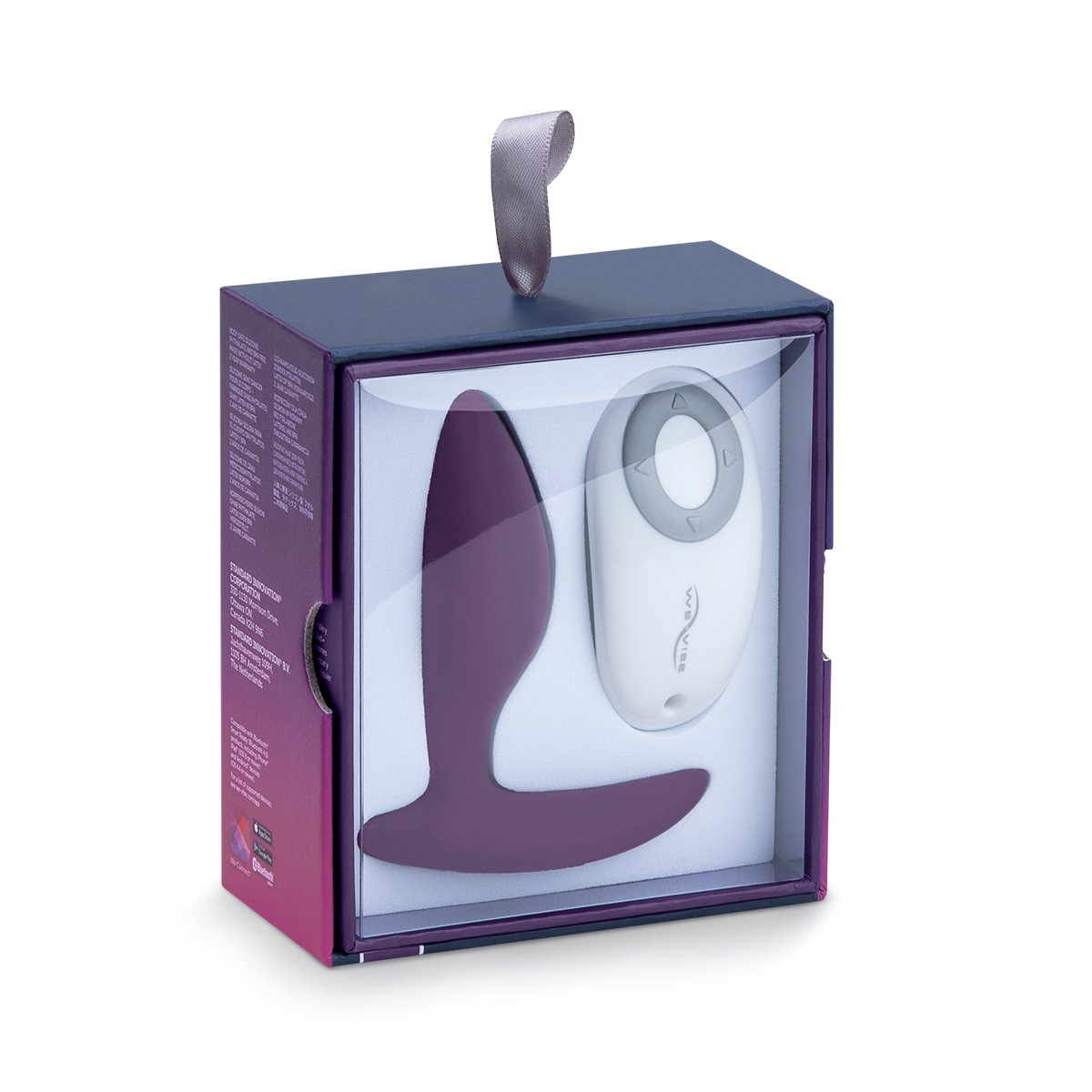 We-Vibe Ditto Vibrating Butt Plug in Purple Anal Sex Toys - Tophatter Daily Deals
