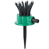 360° Flexible Lawn Sprinkler Automatic 12 Tubes Garden Water Irrigation Sprayers Garden & Patio - Tophatter Daily Deals
