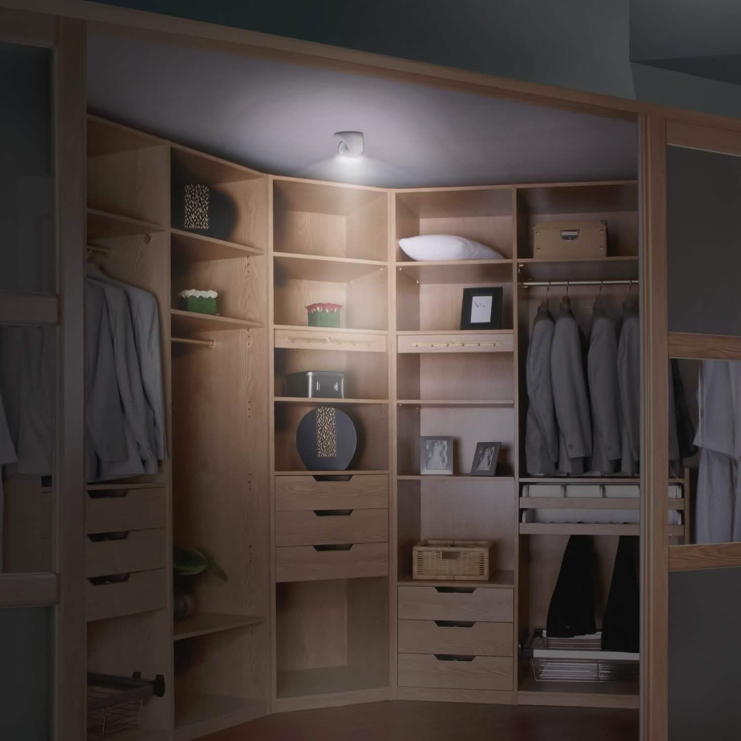 360¬∞ LED Light Sensor Cordless Night Lamps Outdoor Lighting - Tophatter Daily Deals