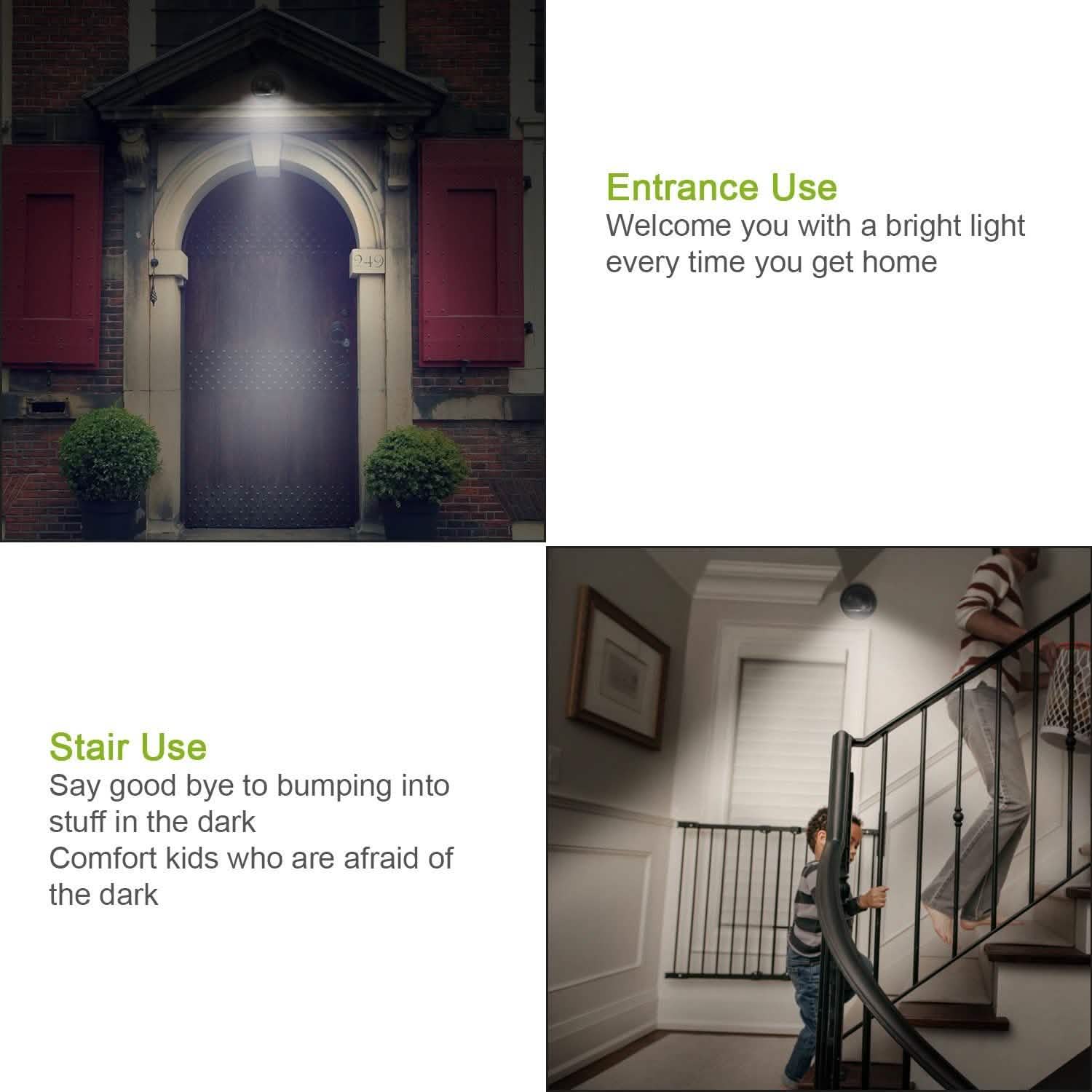 360¬∞ LED Light Sensor Cordless Night Lamps Outdoor Lighting - Tophatter Daily Deals