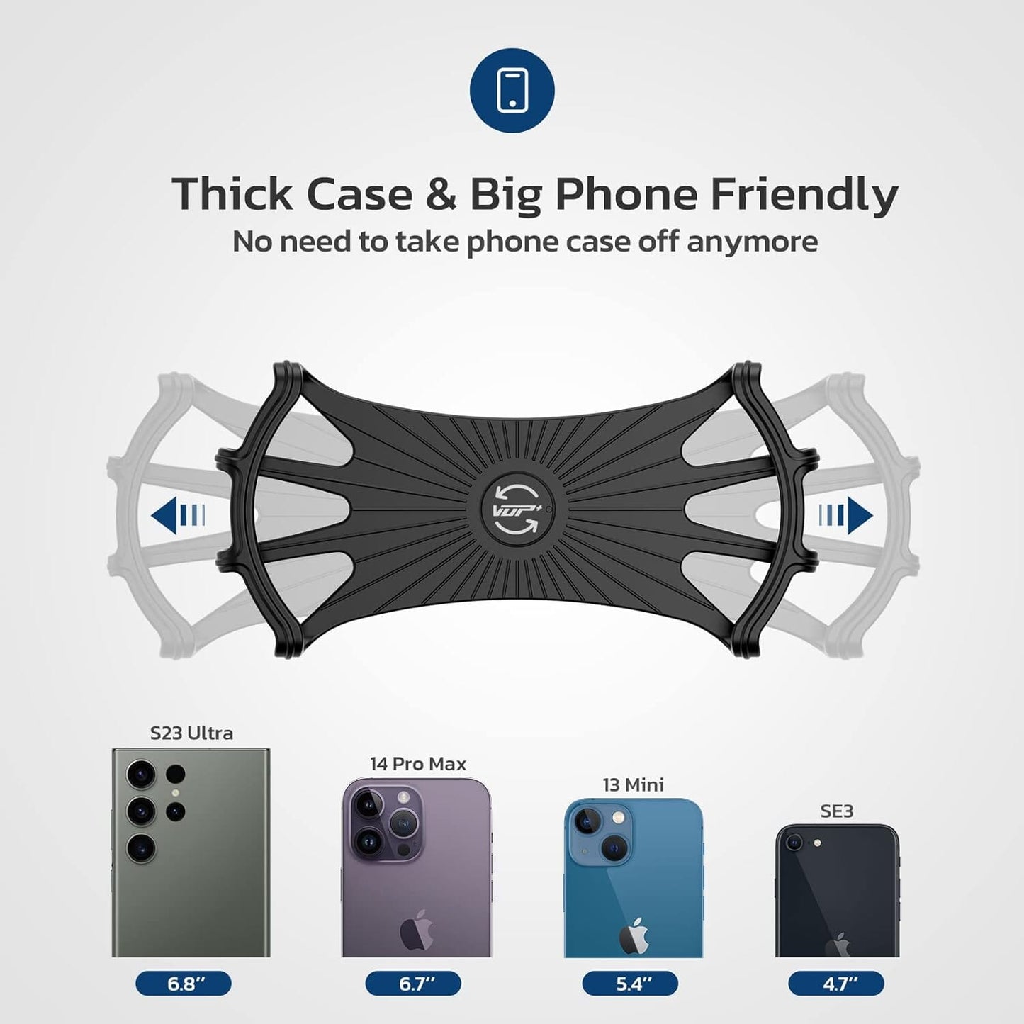 360° Rotatable Waterproof Bike Phone Mount Phone Holder - Tophatter Daily Deals