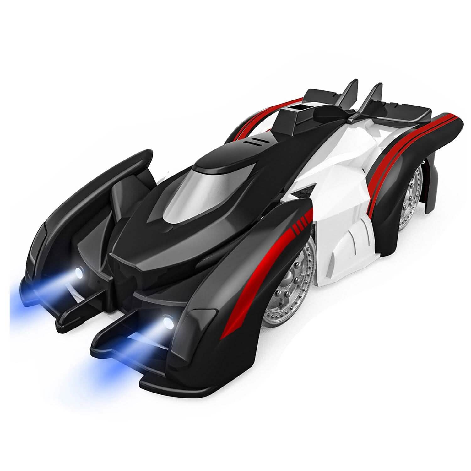 360¬∞ Rotating Electric Wall Climbing Remote Control Dual Mode Car Black Toys & Games - Tophatter Daily Deals