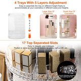 360° Rotating Make Up Organizer Beauty & Personal Care - Tophatter Daily Deals