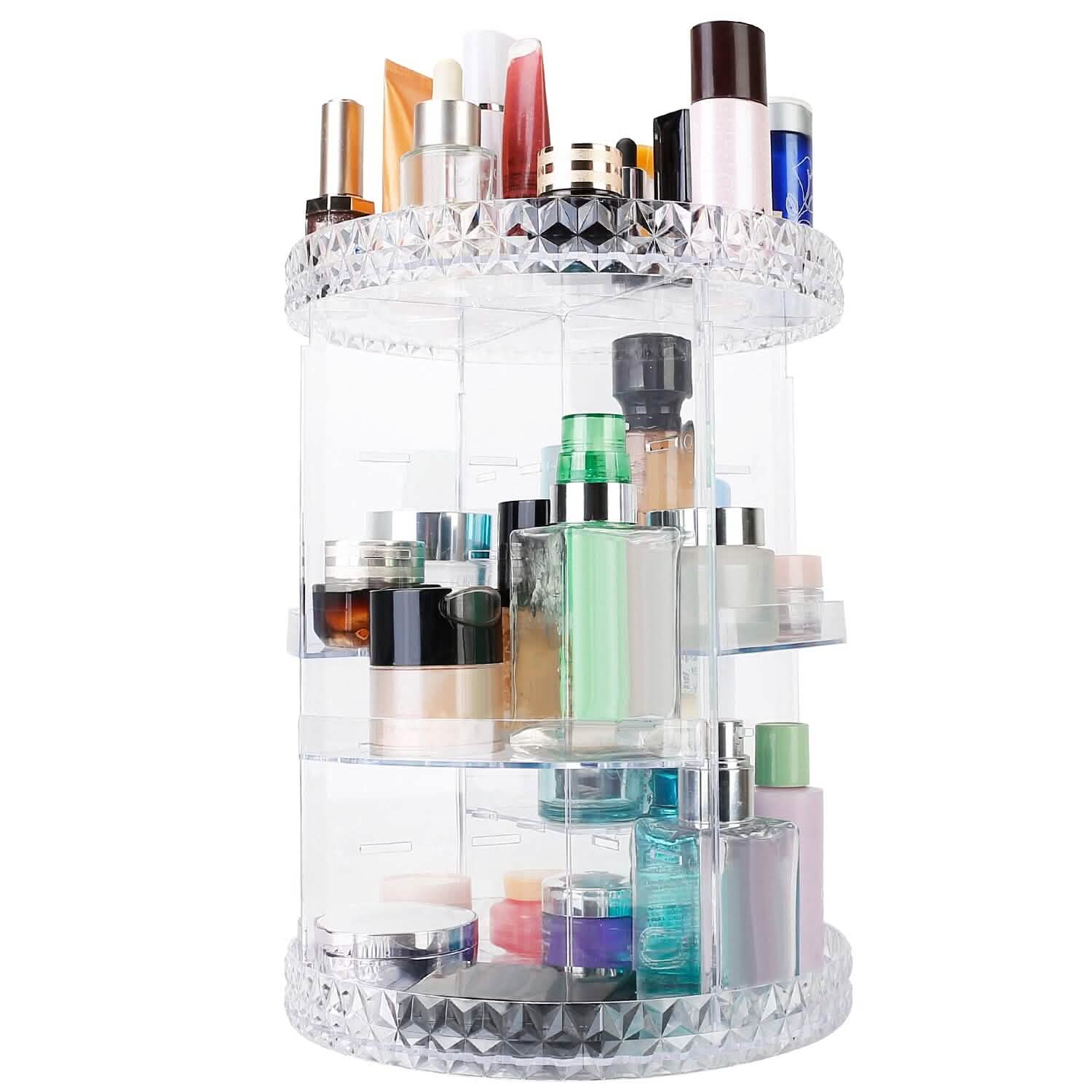 360° Rotating Make Up Organizer Beauty & Personal Care - Tophatter Daily Deals