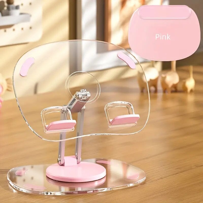 360¬∞ Rotating Tablet Phone Holder Pink Phone Holder - Tophatter Daily Deals