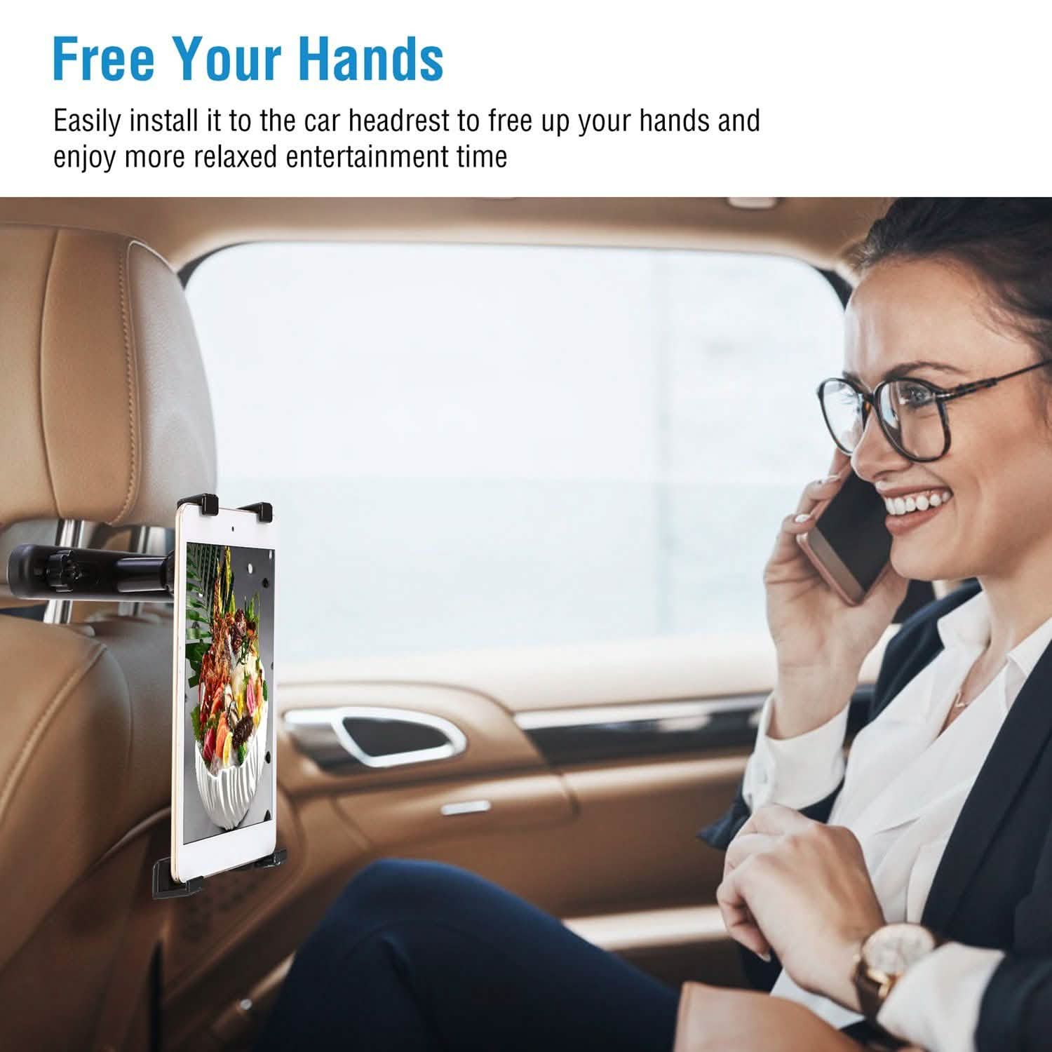 360° Rotation Car Tablet Holder Automotive - Tophatter Daily Deals