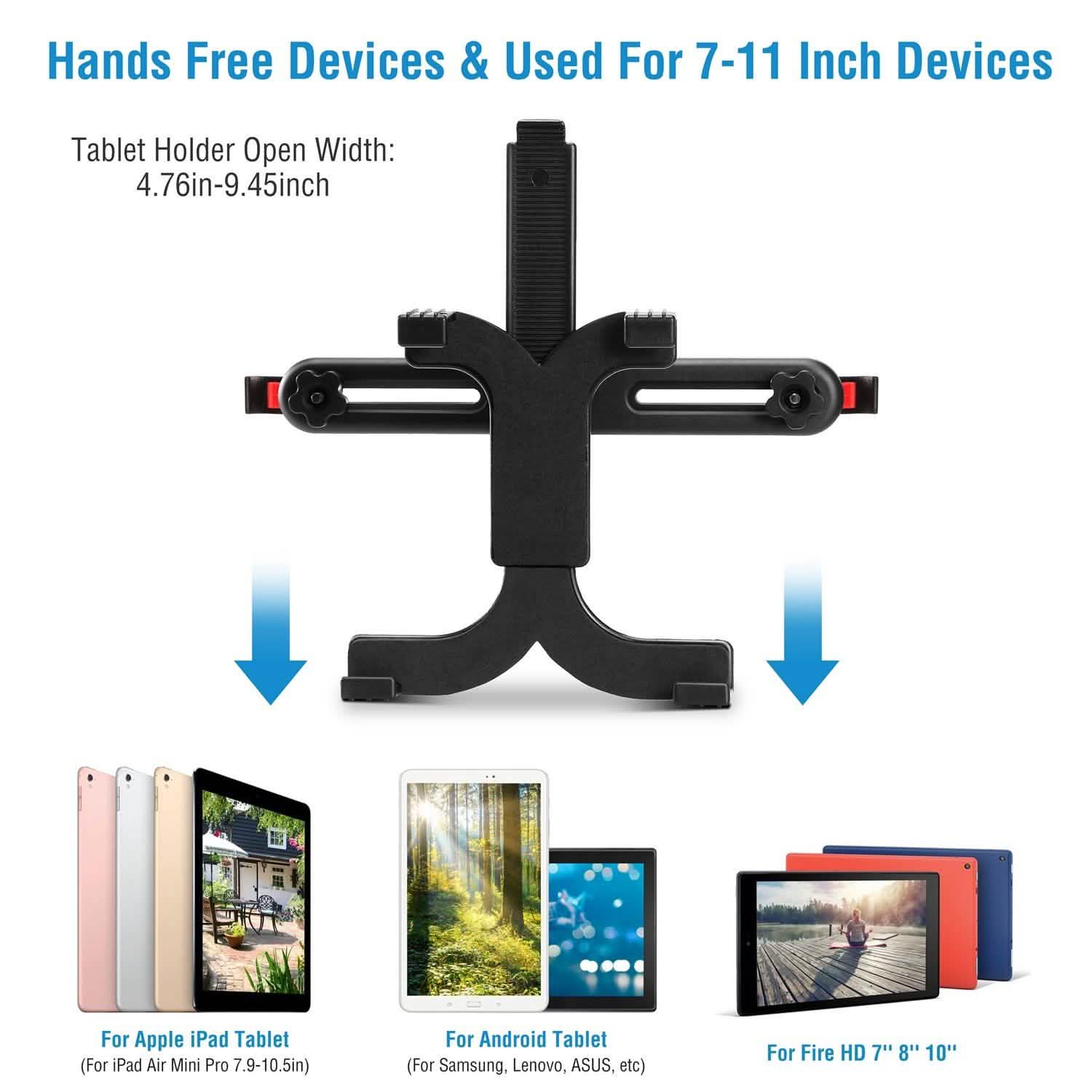360° Rotation Car Tablet Holder Automotive - Tophatter Daily Deals