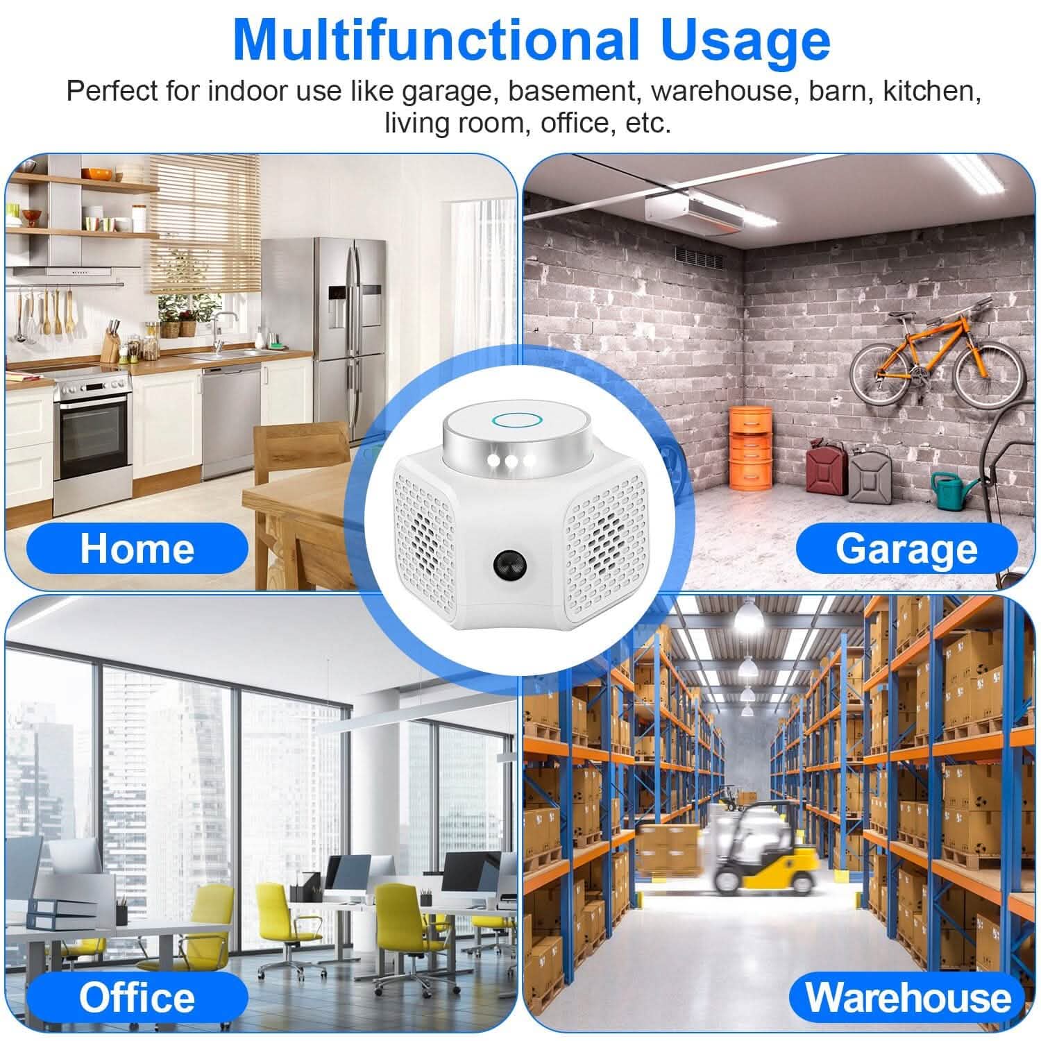 360° Ultrasonic Rodent Chaser Electronic Plug-in Mouse Control Pest Control - Tophatter Daily Deals