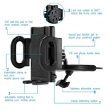360° Universal CD Slot Car Phone Mount Automotive - Tophatter Daily Deals