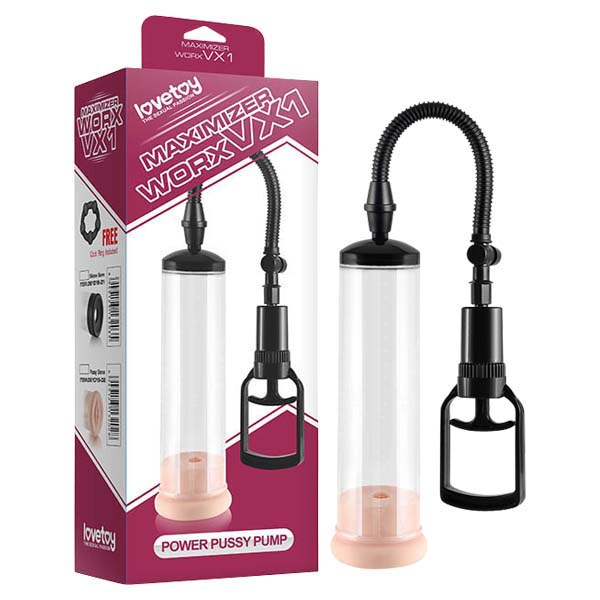 Maximizer Worx VX1 – Penis Pump with Vagina Sleeve and Cock Ring > Pumps > Penis Pumps - Tophatter Daily Deals