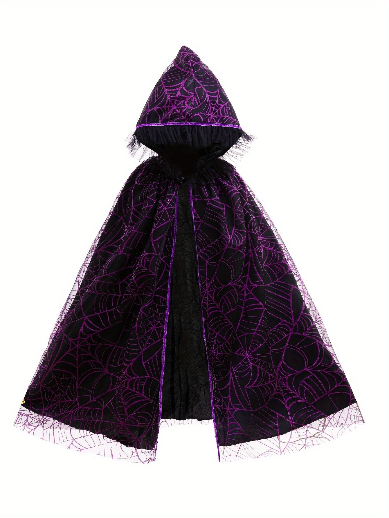 Halloween Hooded Cape Cloak for Girls Halloween - Tophatter Daily Deals
