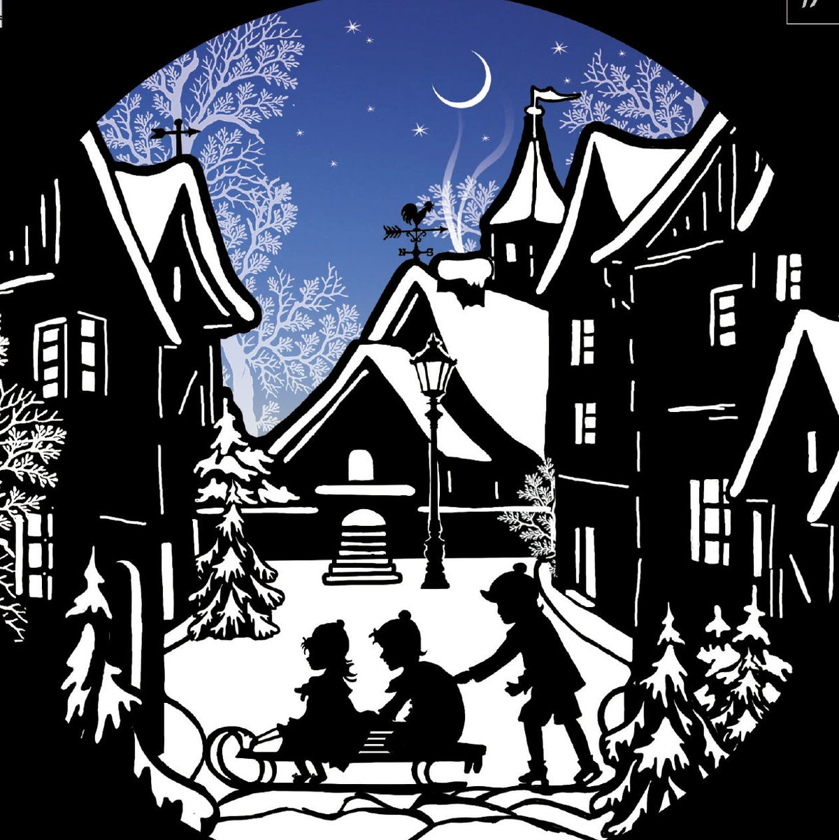 Christmas Advent Calendar The Story of Christmas | Silhouette Advent Calendar Advent Calendar - Tophatter Daily Deals