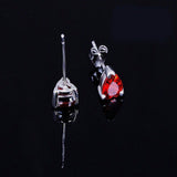 Aliexpress selling jewelry red peach Earring Necklace bride jewelry set Taobao supply 0 - Tophatter Daily Deals