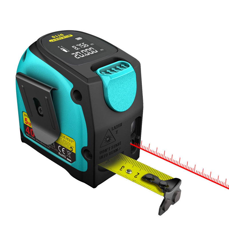 2 In 1 Laser Tape Measure Tool Electronic Distance 0 - Tophatter Daily Deals
