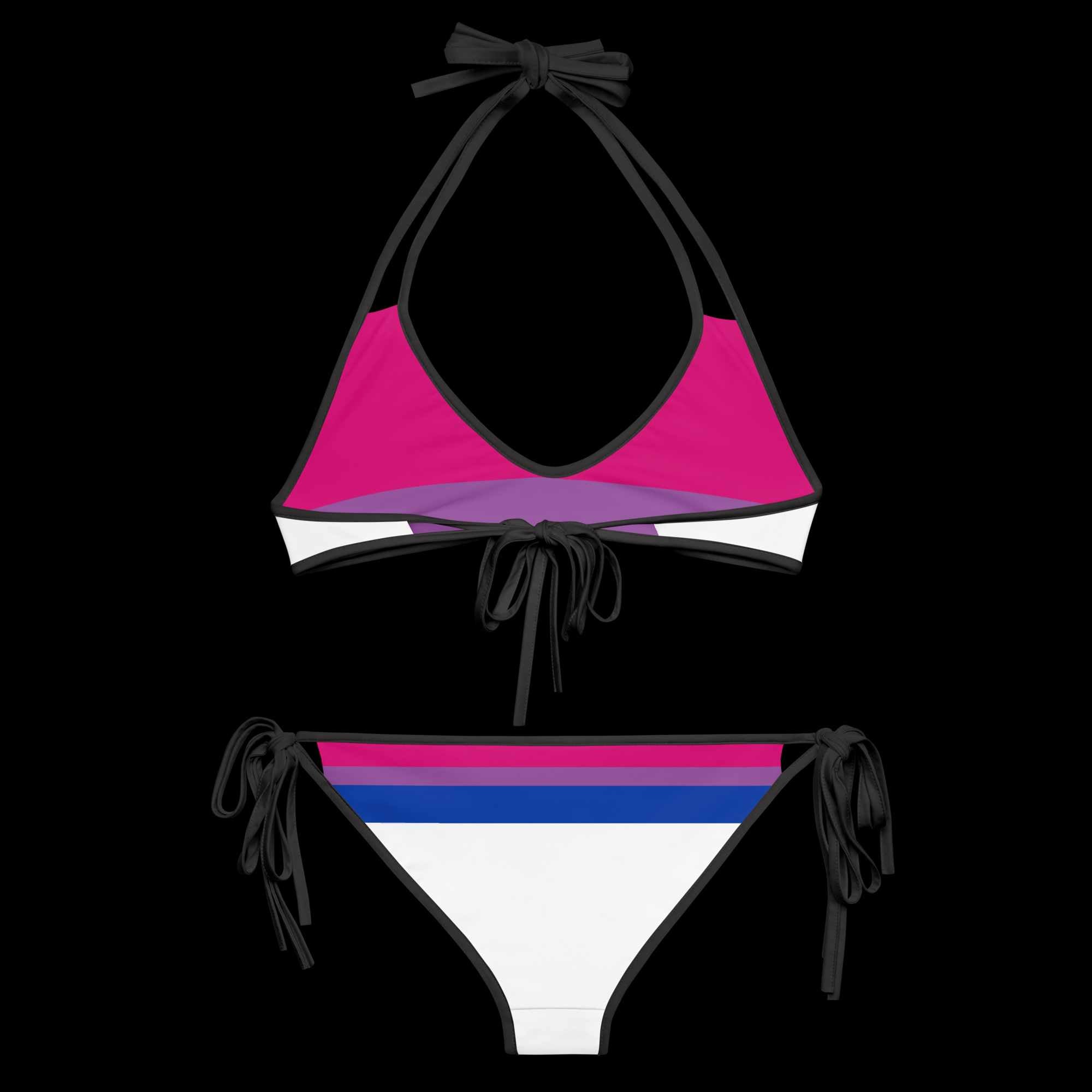 Bi-Pride Reversible Bikini Bikinis - Tophatter Daily Deals
