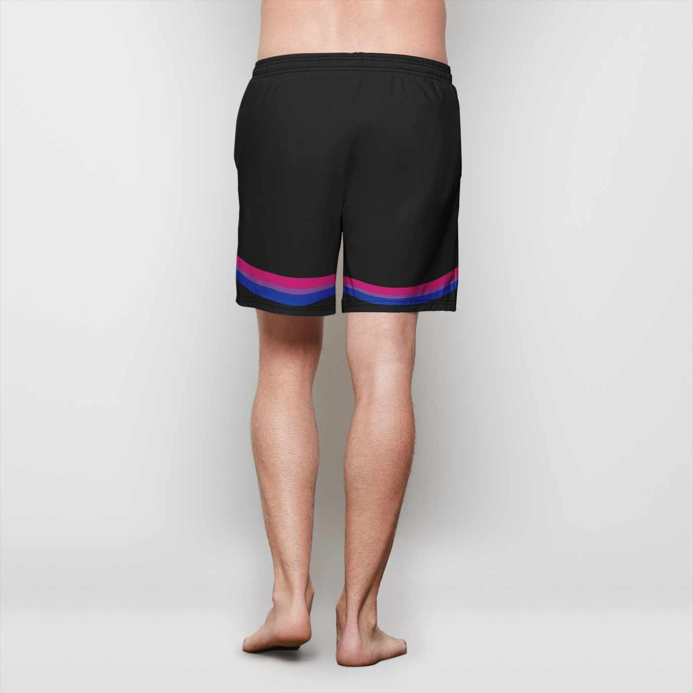 Bi-Pride Swim Trunks Trunks - Tophatter Daily Deals