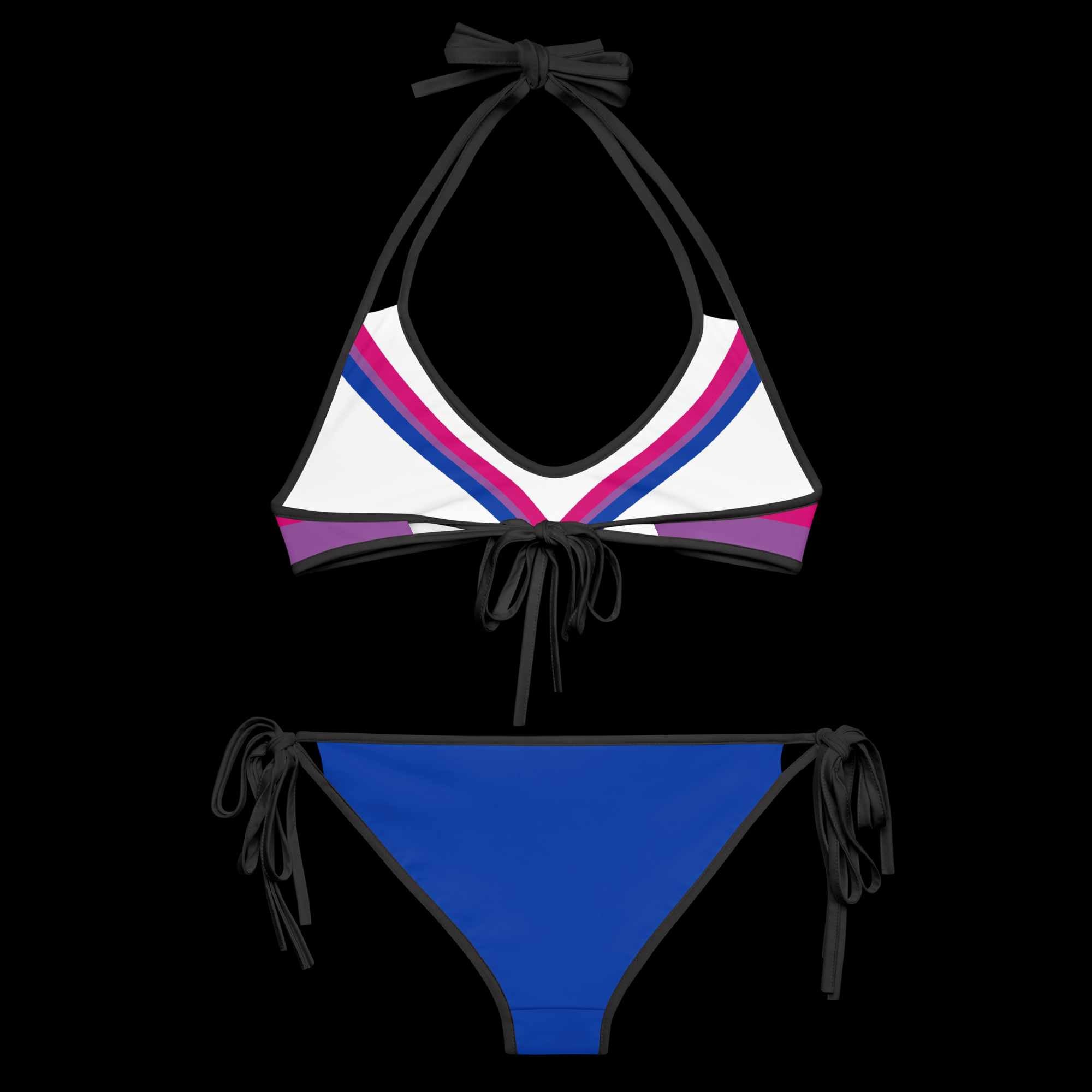 Bi-Pride Reversible Bikini Bikinis - Tophatter Daily Deals