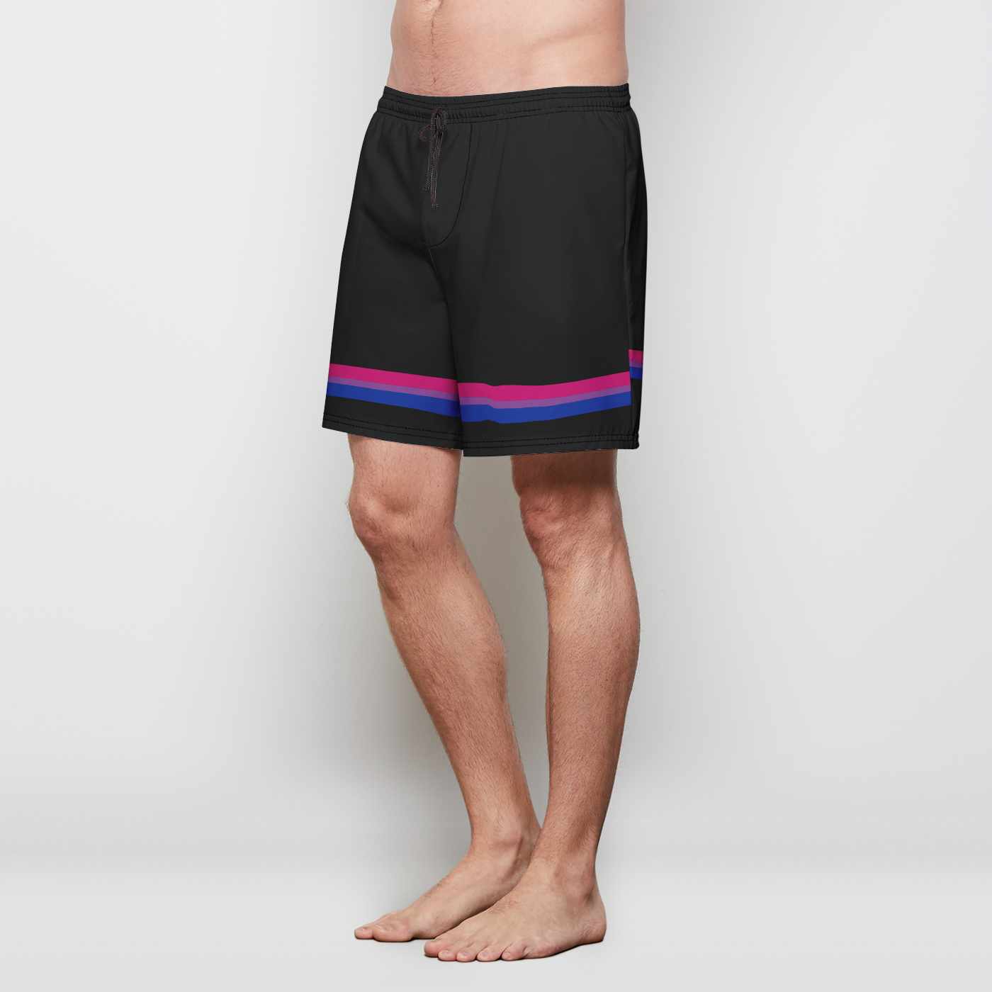 Bi-Pride Swim Trunks Trunks - Tophatter Daily Deals