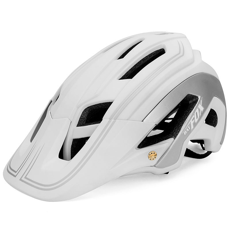 Bicycle Mountain Bike Riding Skateboard Helmet White 0 - Tophatter Daily Deals